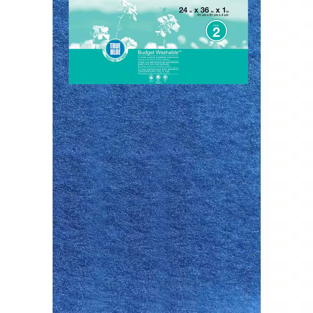24 X 36 X 1 Budget FRP 2 Washable Filter