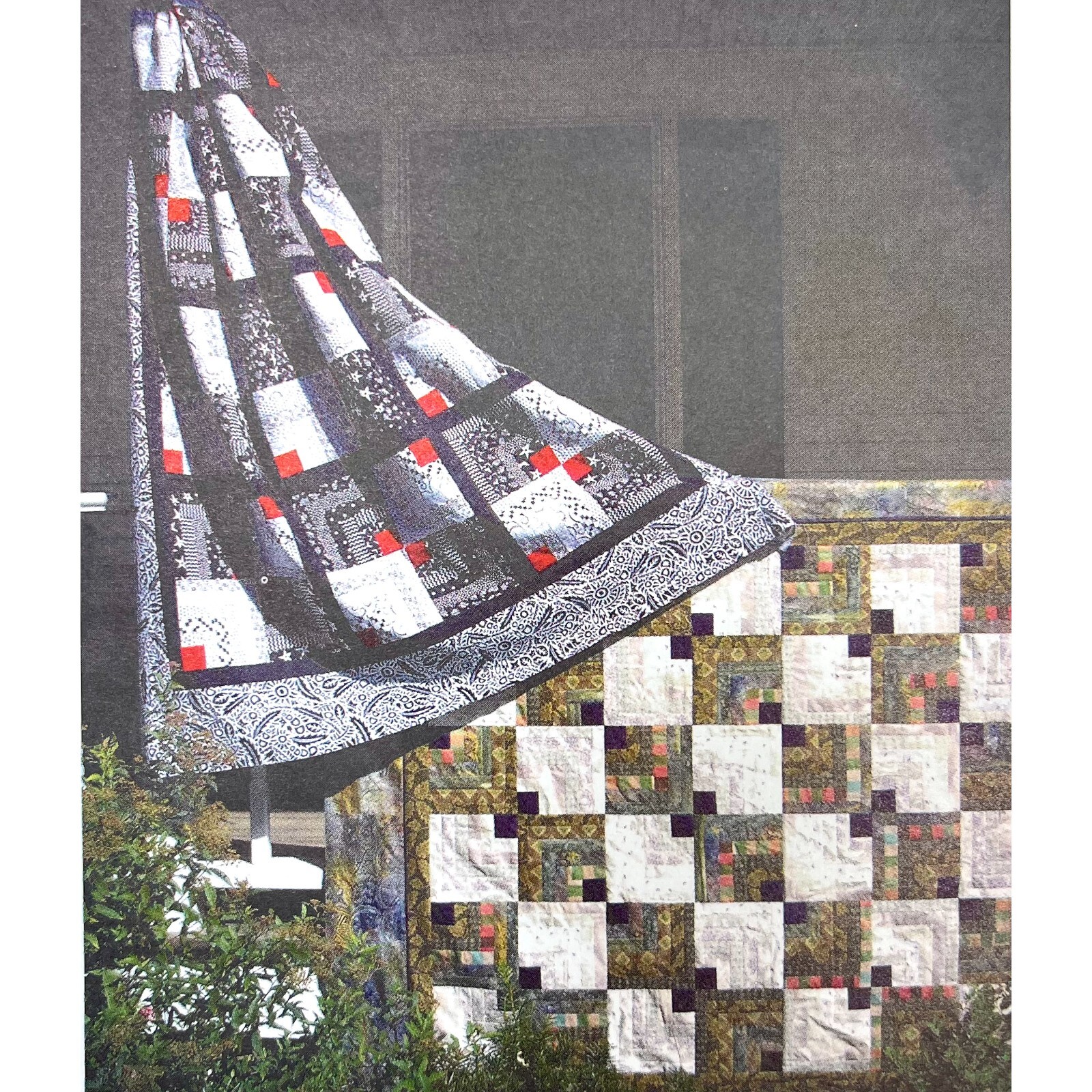 Shadows Quilt Pattern MD18 by Marlous Designs Makes 2 Sizes Fat Quarter Friendly
