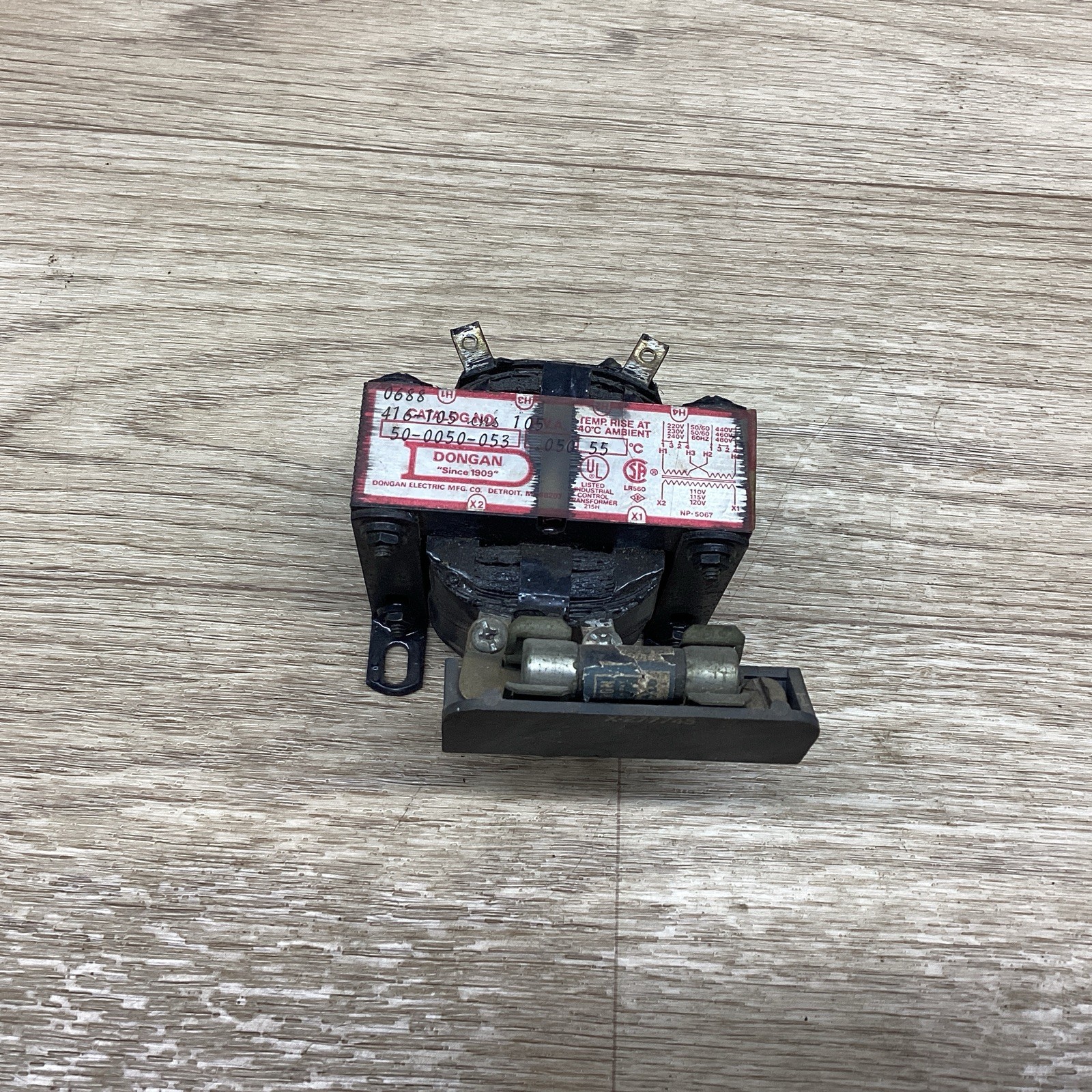 Dongan 50-0050-053 Control Transformer #829D106PR5*SI
