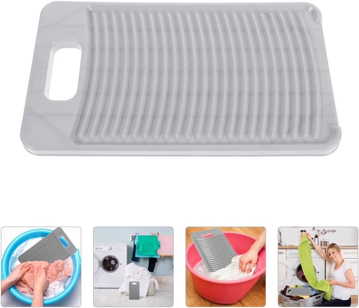 Plastic Washboard Household Washboard Non-Slip Laundry Washing Board Laundry