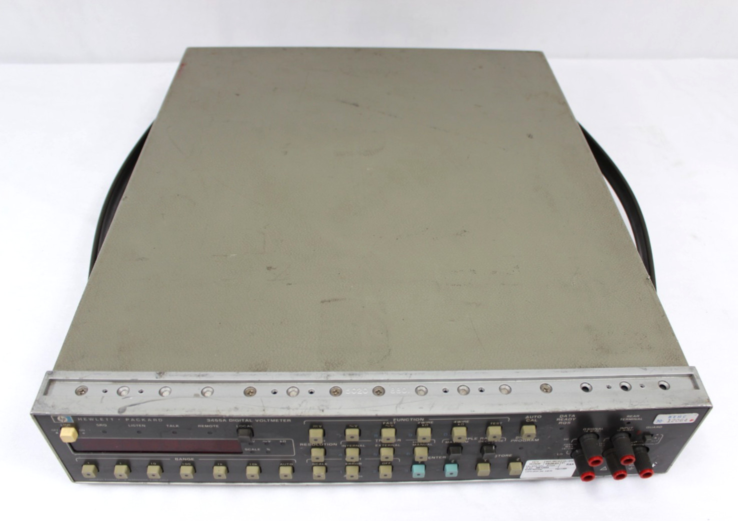 HP 3455A Digital Voltmeter Precision Bench DVM AC DC Measurement Instrument