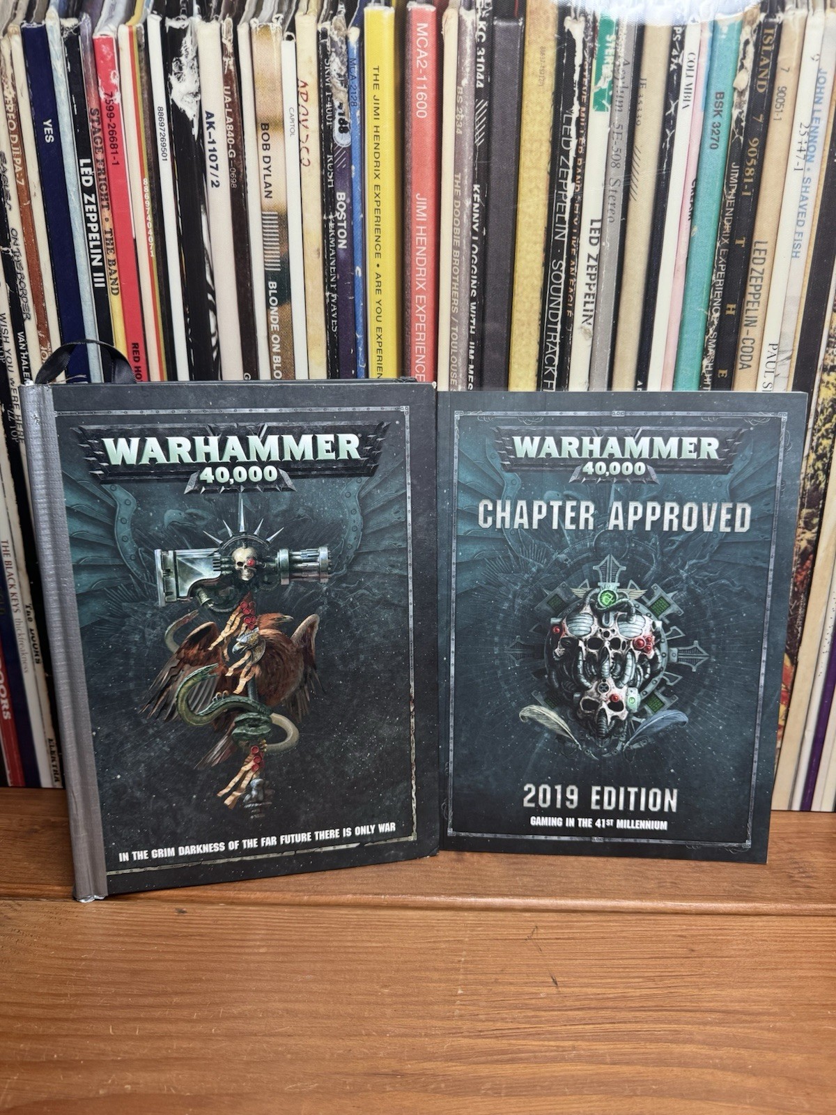 Warhammer 40K Rulebook 8th Ed + Chapter Approved 2019 Lot HC
