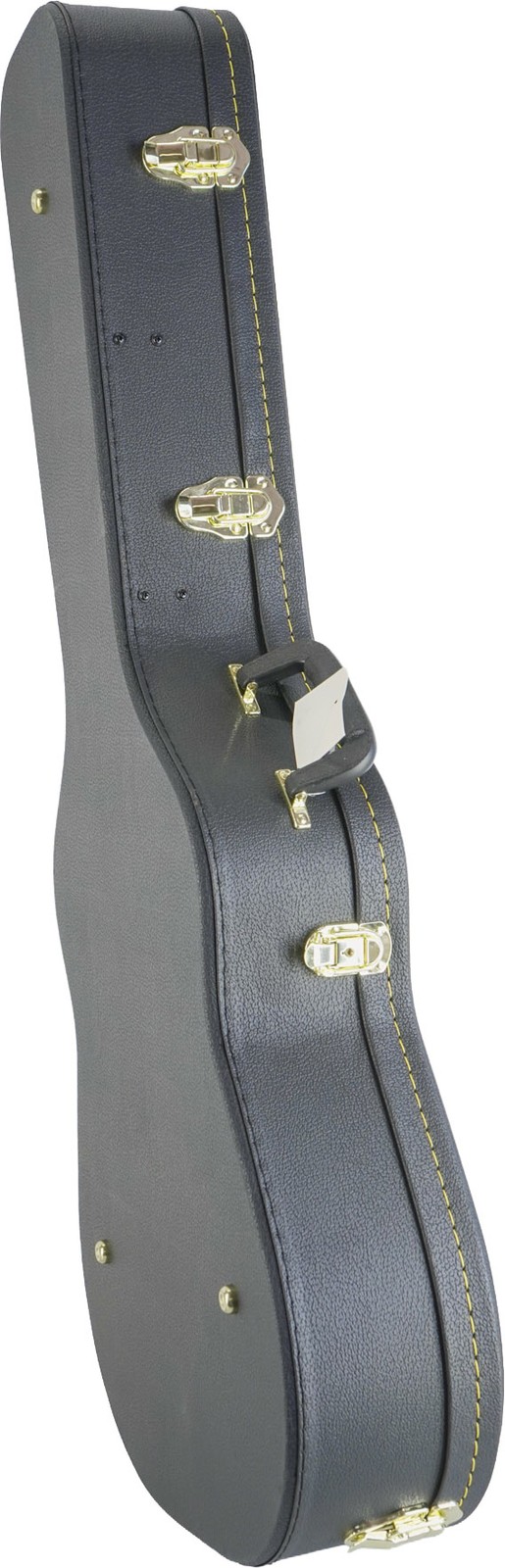 Musician's Gear Deluxe Classical Guitar Case - Black Hard Shell Storage Protect