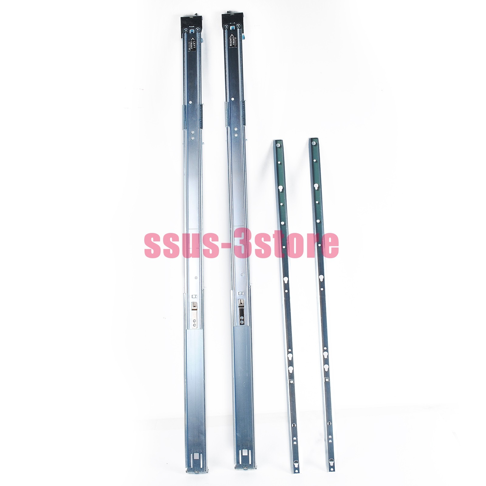 1U Static Ready Rails Kit 053D7M For Dell R410 R420 R630 R440 R640 R740 R6415