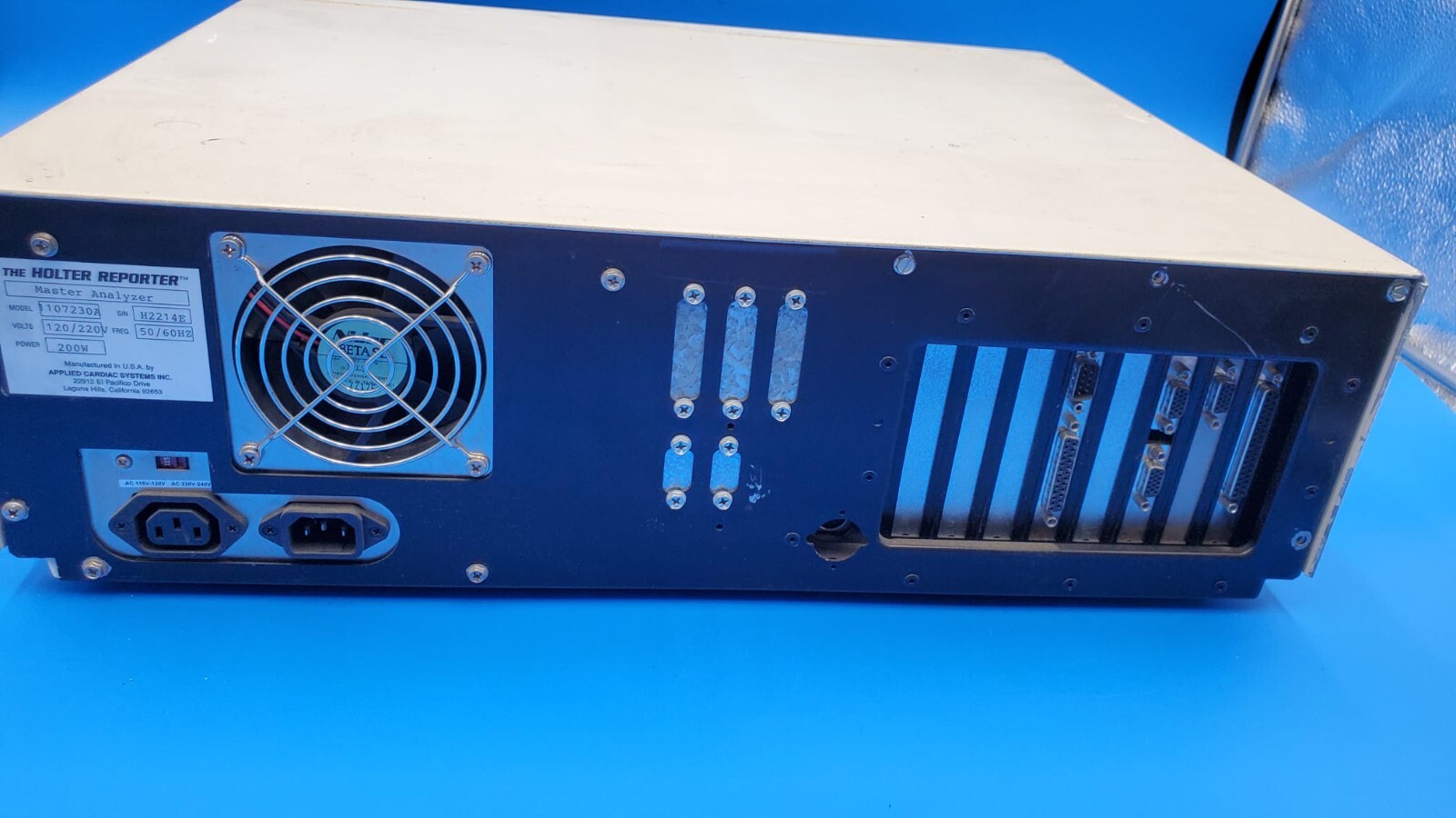 THE HOLTER REPORTER 1107250A Master Plus Analyzer