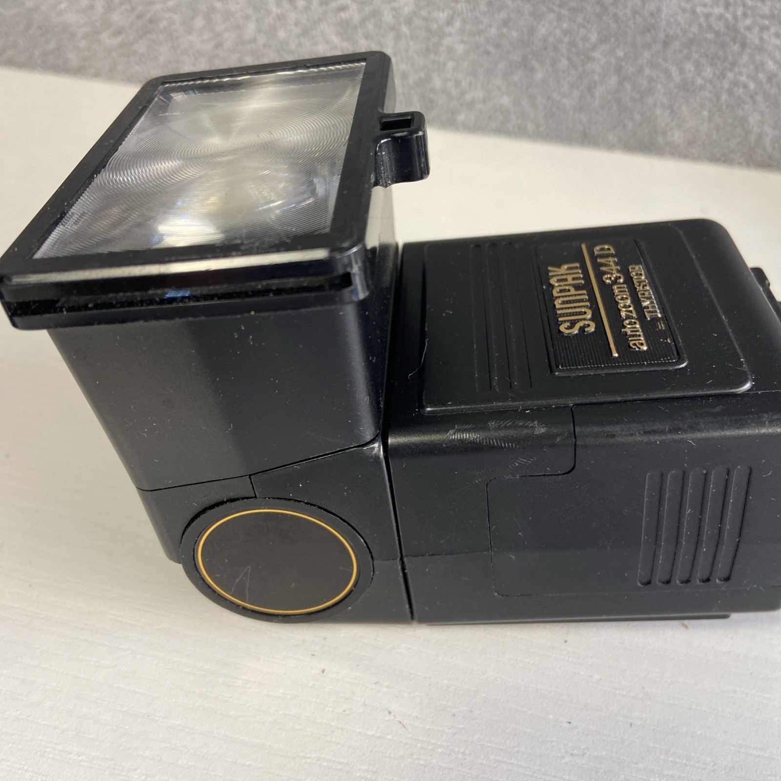 Sunpack auto 433D thyristor flash tested working WITH INSTRUCTION
