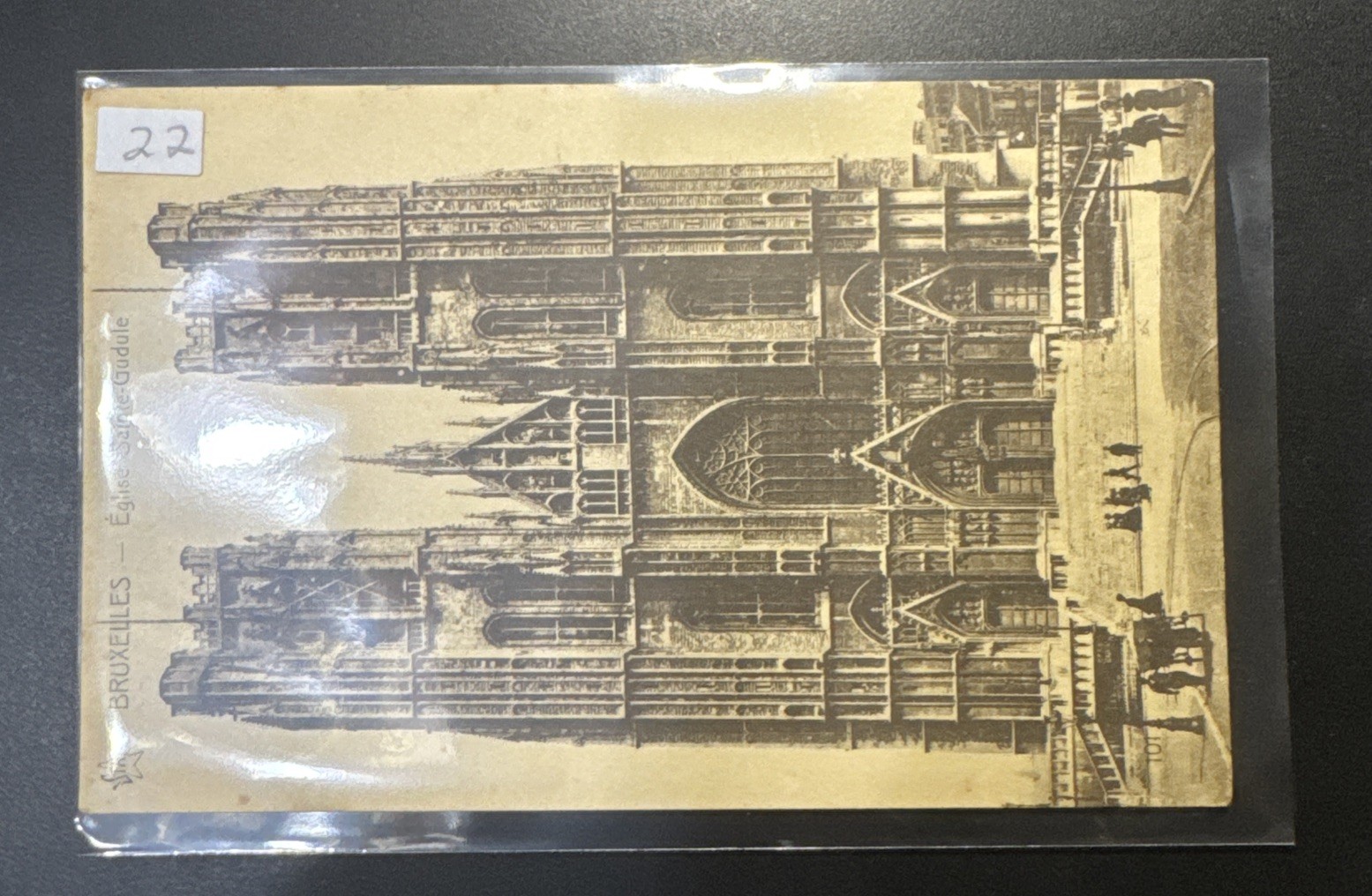 STAR BRUXELLES - Eġlise- Guile ,Antique Postcard