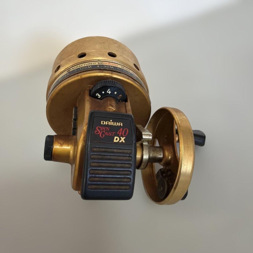 Daiwa Spin Cast 40Dx JPN Vintage Retro Rare Fishing Reel Model Limited Edition V