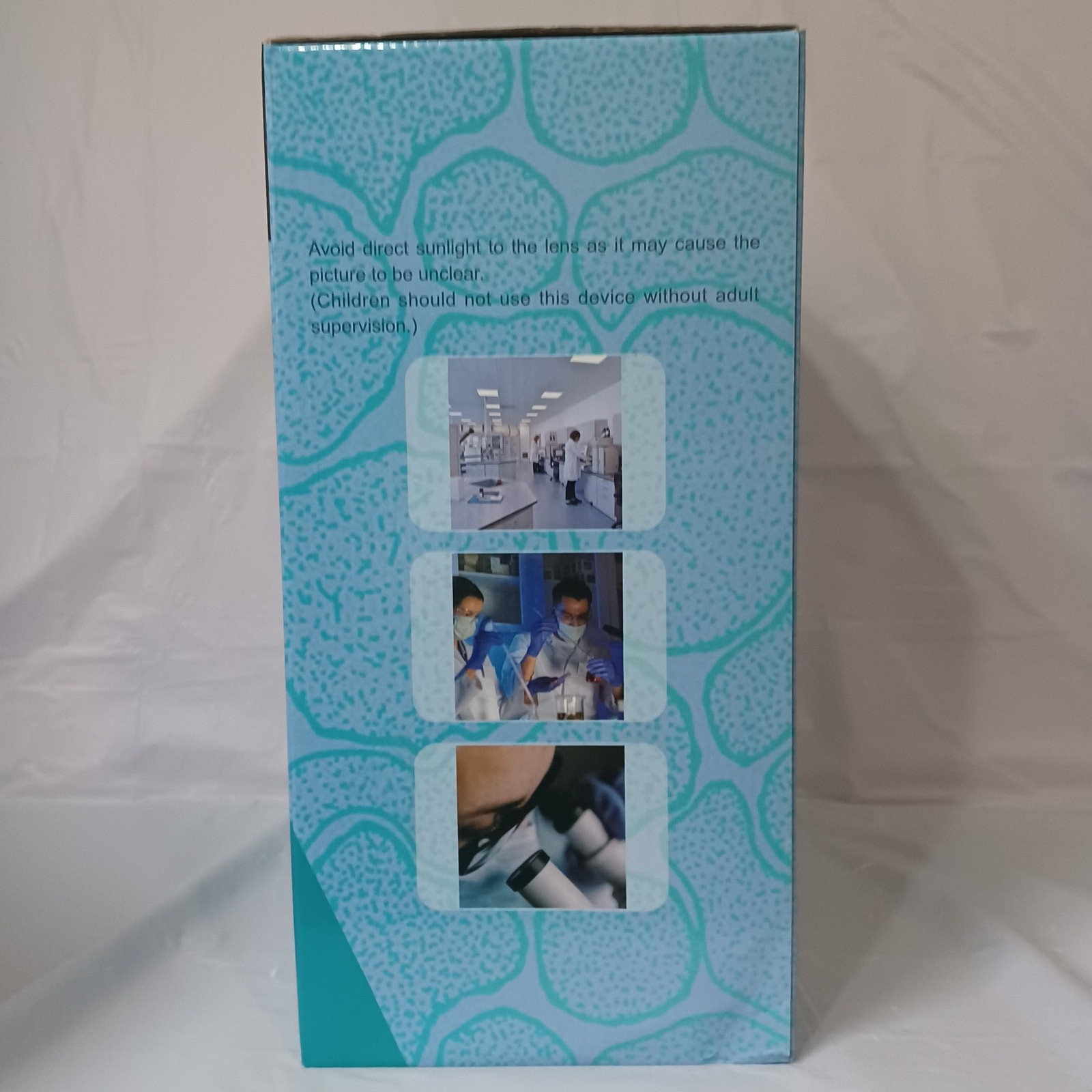 Telmu Biological Microscope w/ 154-Piece Slide Kit