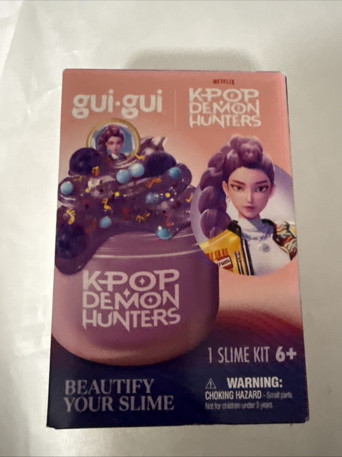 NEW IN BOX - Gui Gui x KPop Demon Hunters RUMI: Beautify Your Slime, Ages 6+