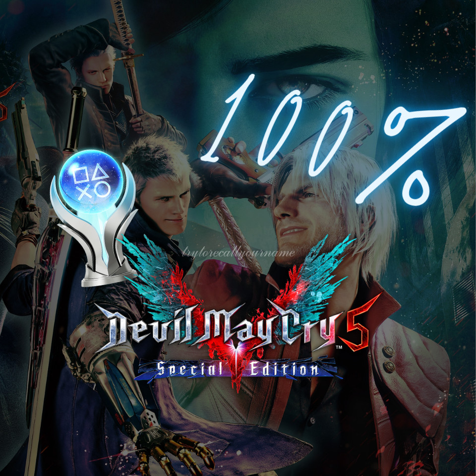 SPEEDRUN DEVIL MAY CRY 5 SPECIAL EDITION SE PS4/PS5 Platinum Trophy Service FAST