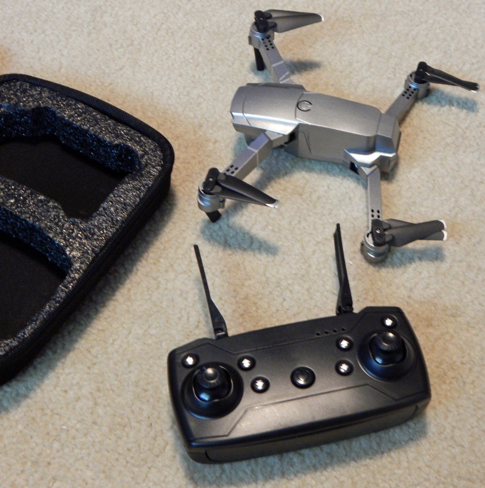 Mini Drone Collapsible Aircraft HD Camera WiFi App Controlled
