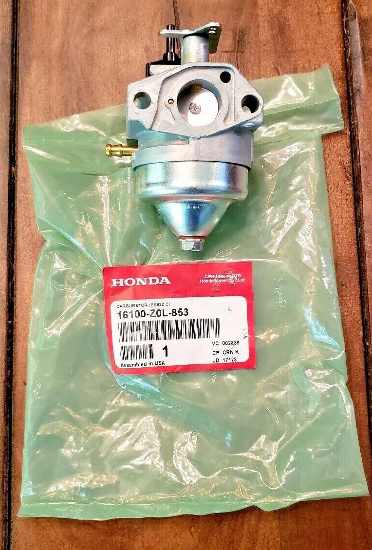 HONDA Carburetor (Carb) GCV160 16100-Z0L-853 Genuine OEM (BB62Z C)