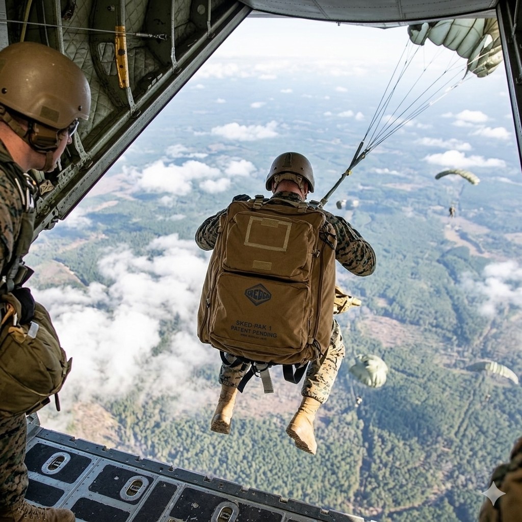 Sked Pak Medical Ruck Jump Usmc skedco skedpak