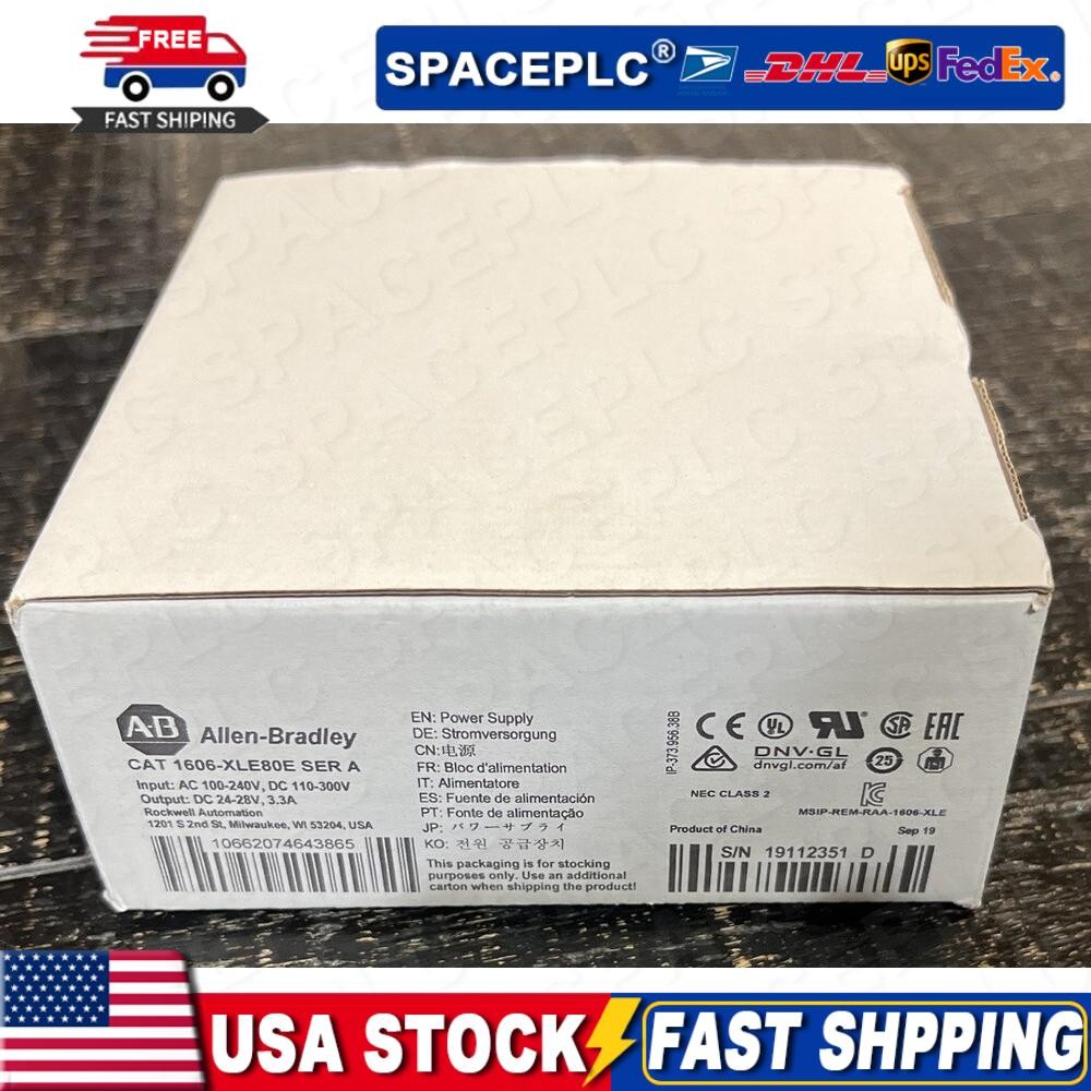 New Allen-Bradley 1606-XLE80E Power Supply AB 1606 XLE80E