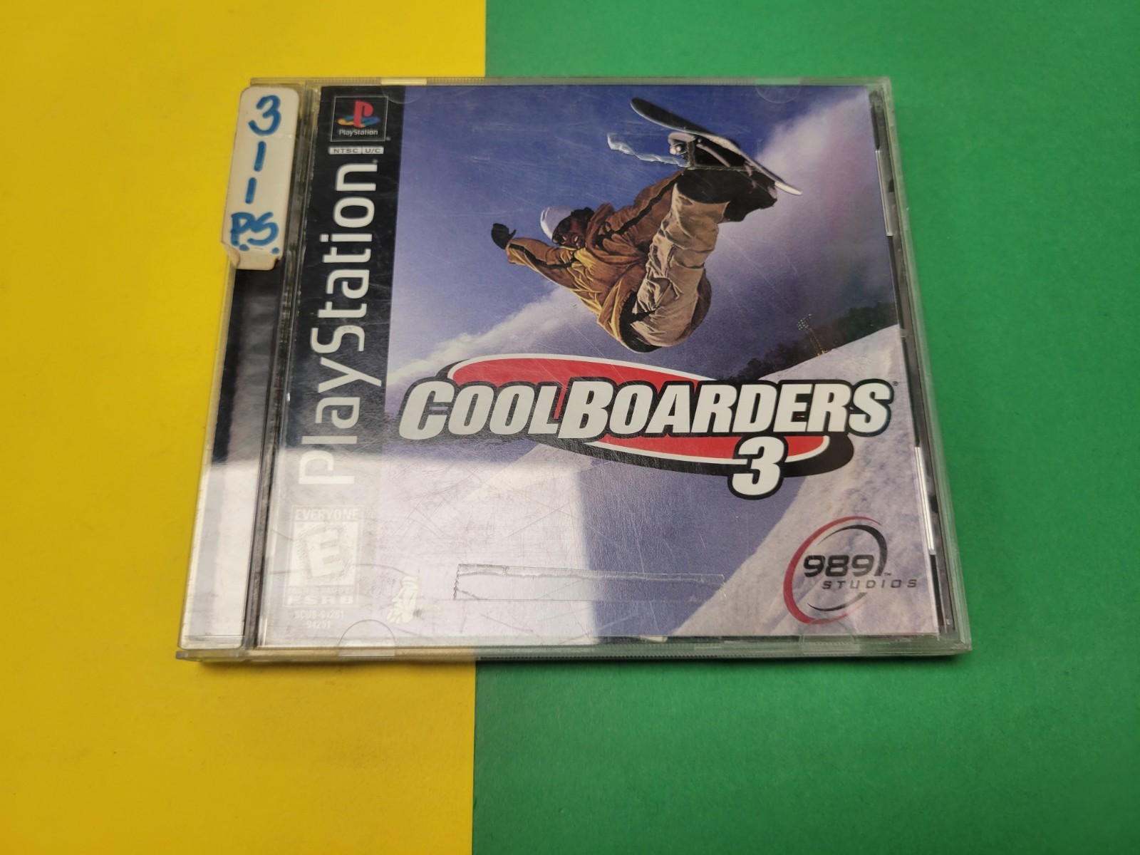 Cool Boarders 3 (Sony PlayStation 1, 1998) Case And Art Only