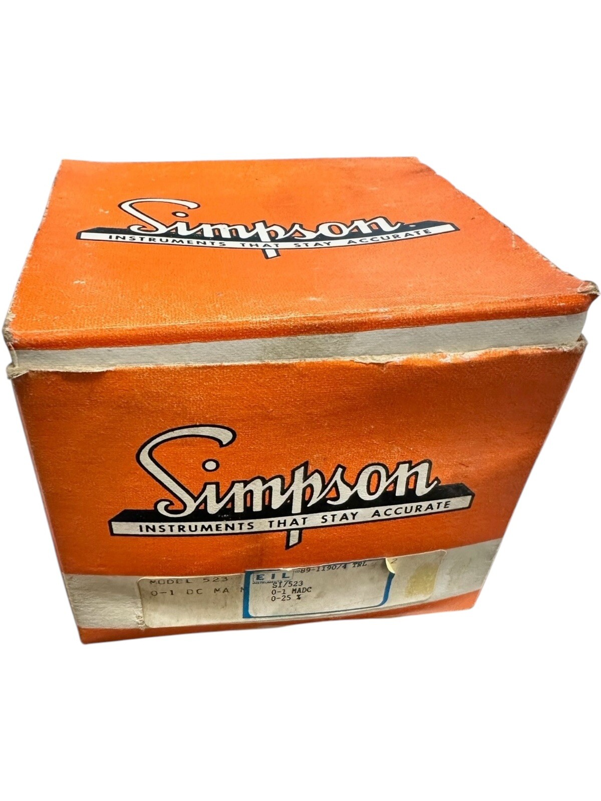 New Simpson Model 523 0-25 DC Microamps 🔥Fast Shipping🔥