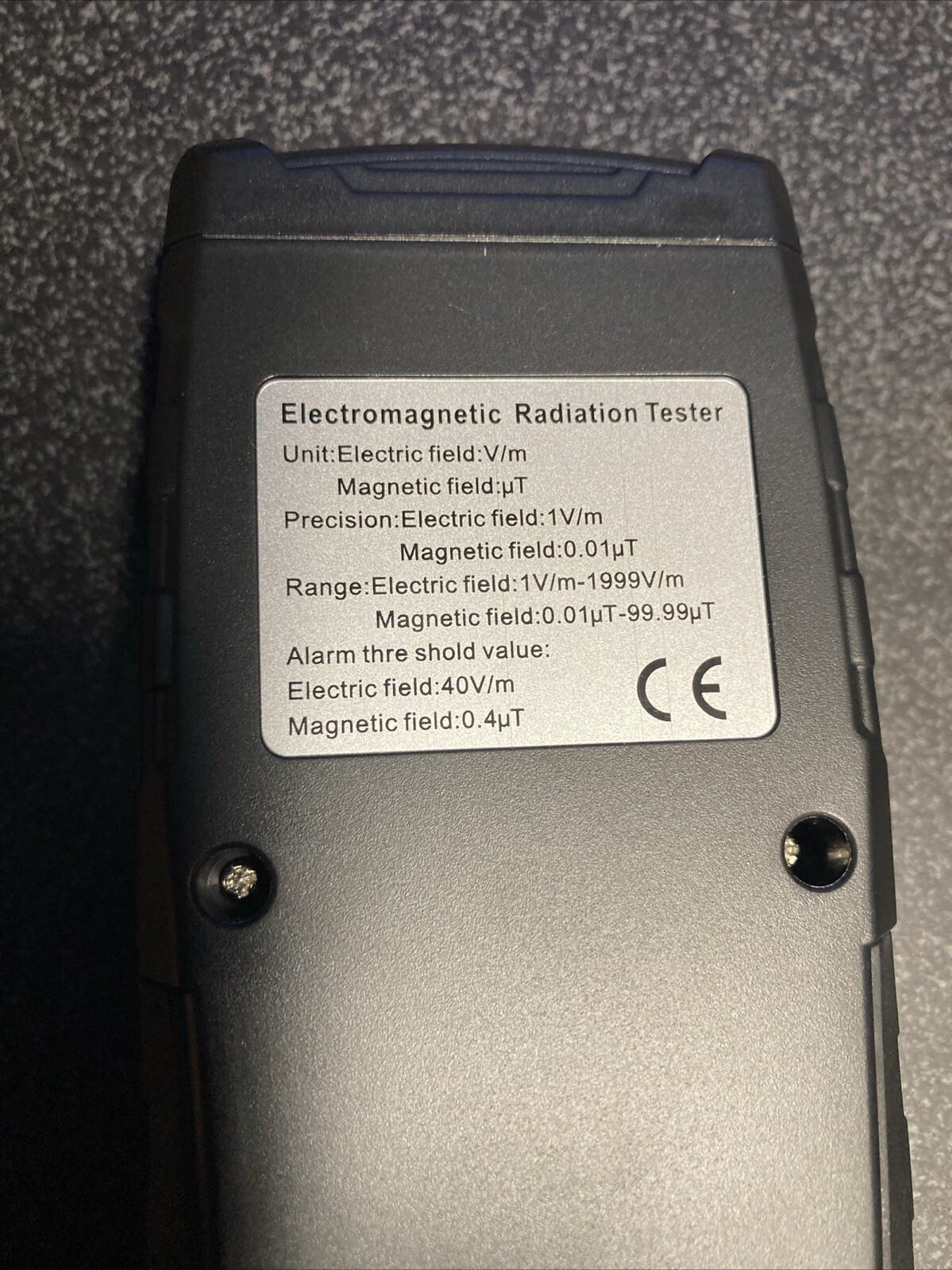 ERICKHILL Digital Electromagnetic Radiation Detector EMF Meter LCD Display-RT100