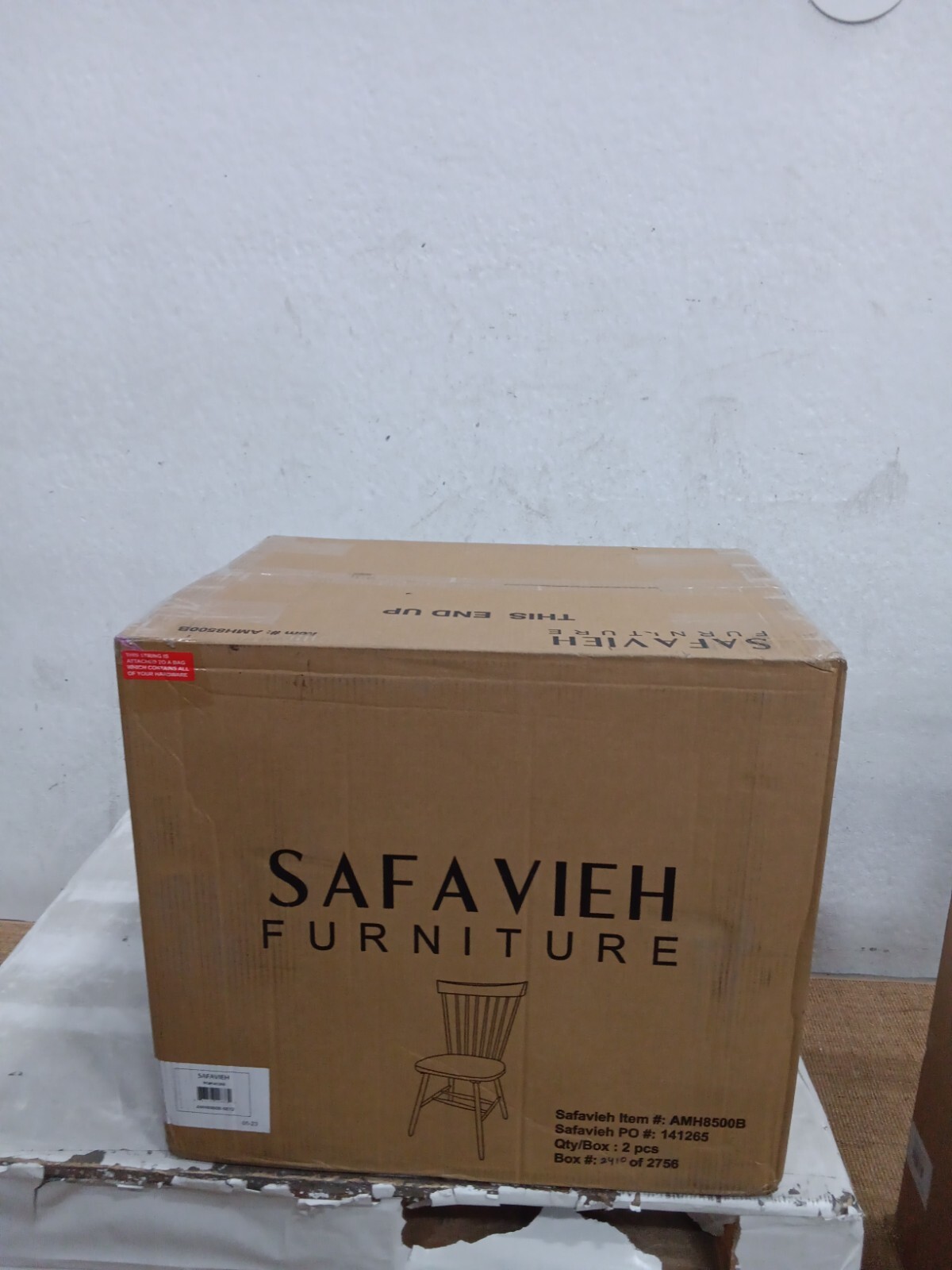 Safavieh PARKER SPINDEL SIDE CHAIR, Reduced Price 2172729168 AMH8500B