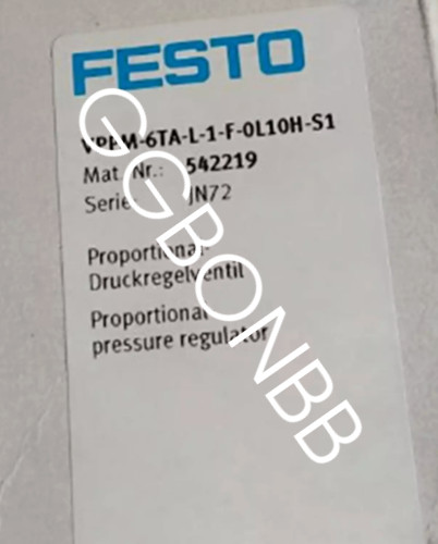 NEW FESTO VPPM-6TA-L-1-F-0L10H-S1 542219 Proportional Valve FedEx or DHL or UPS