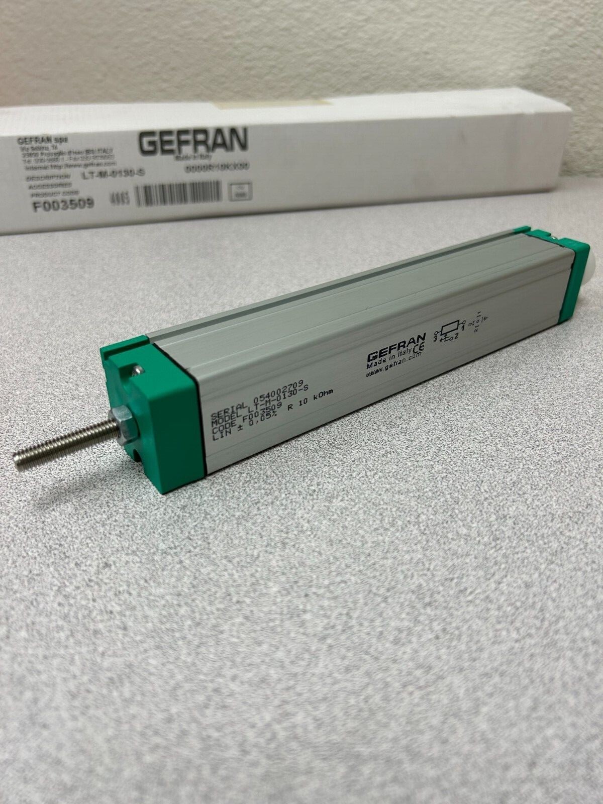 Gefran Rectilinear Displacement Transducer LT-M-0130-S