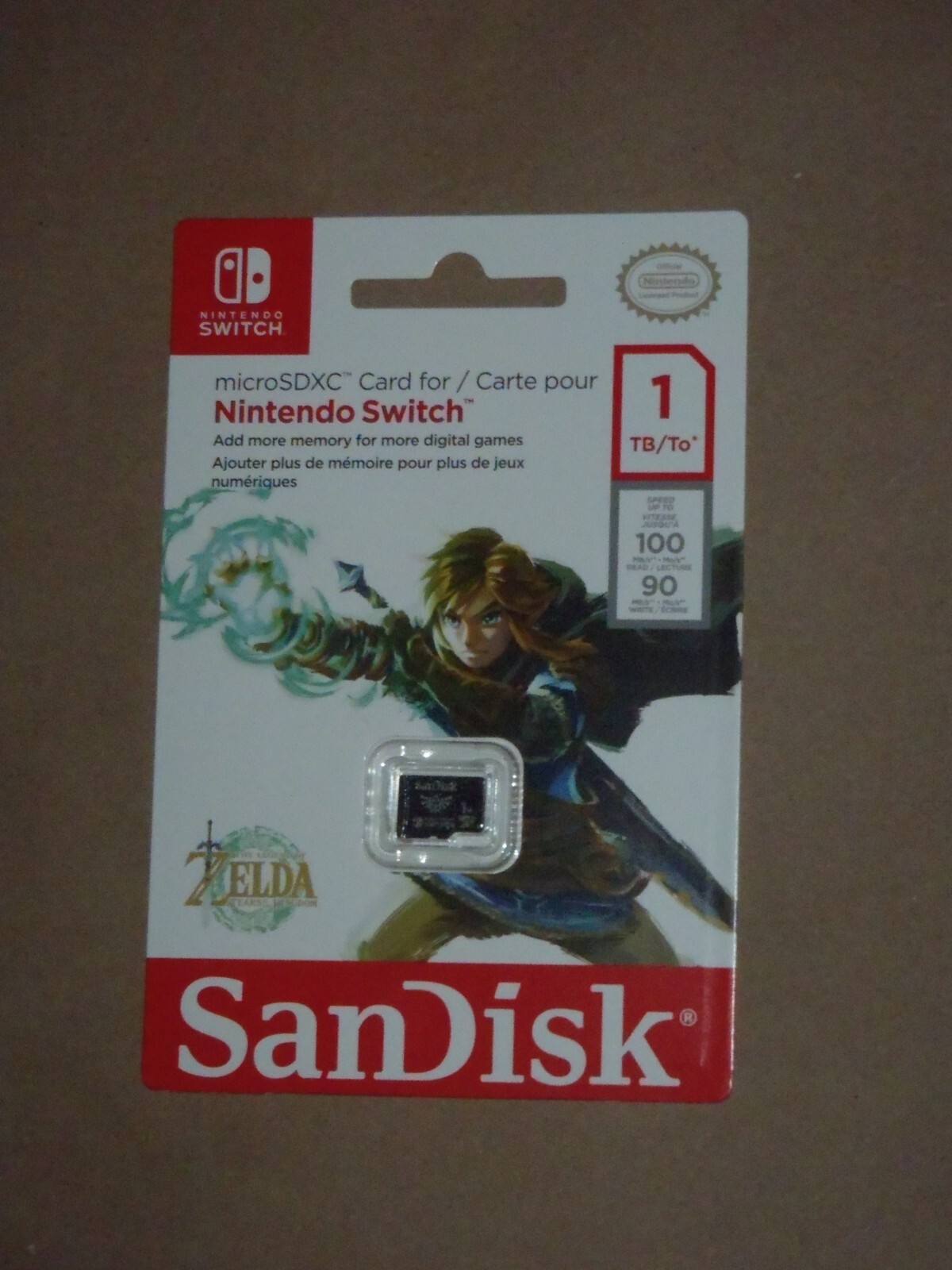 Sandisk Micro SD 1TB Memory Card Zelda - Nintendo Switch