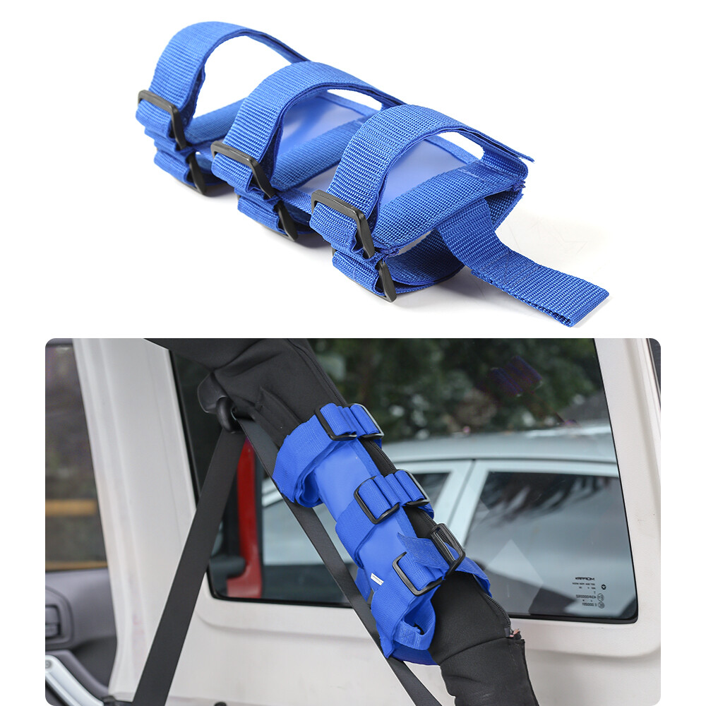 Auto car Roll Bar Fire Extinguisher Adjustable Mount Bracket for Jeep Wrangler