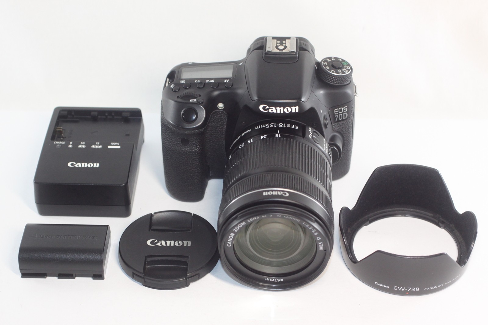 For Repair Canon EOS 70D Digital SLR Camera EF-S STM 18-135mm F/3.5-5.6 IS Lens