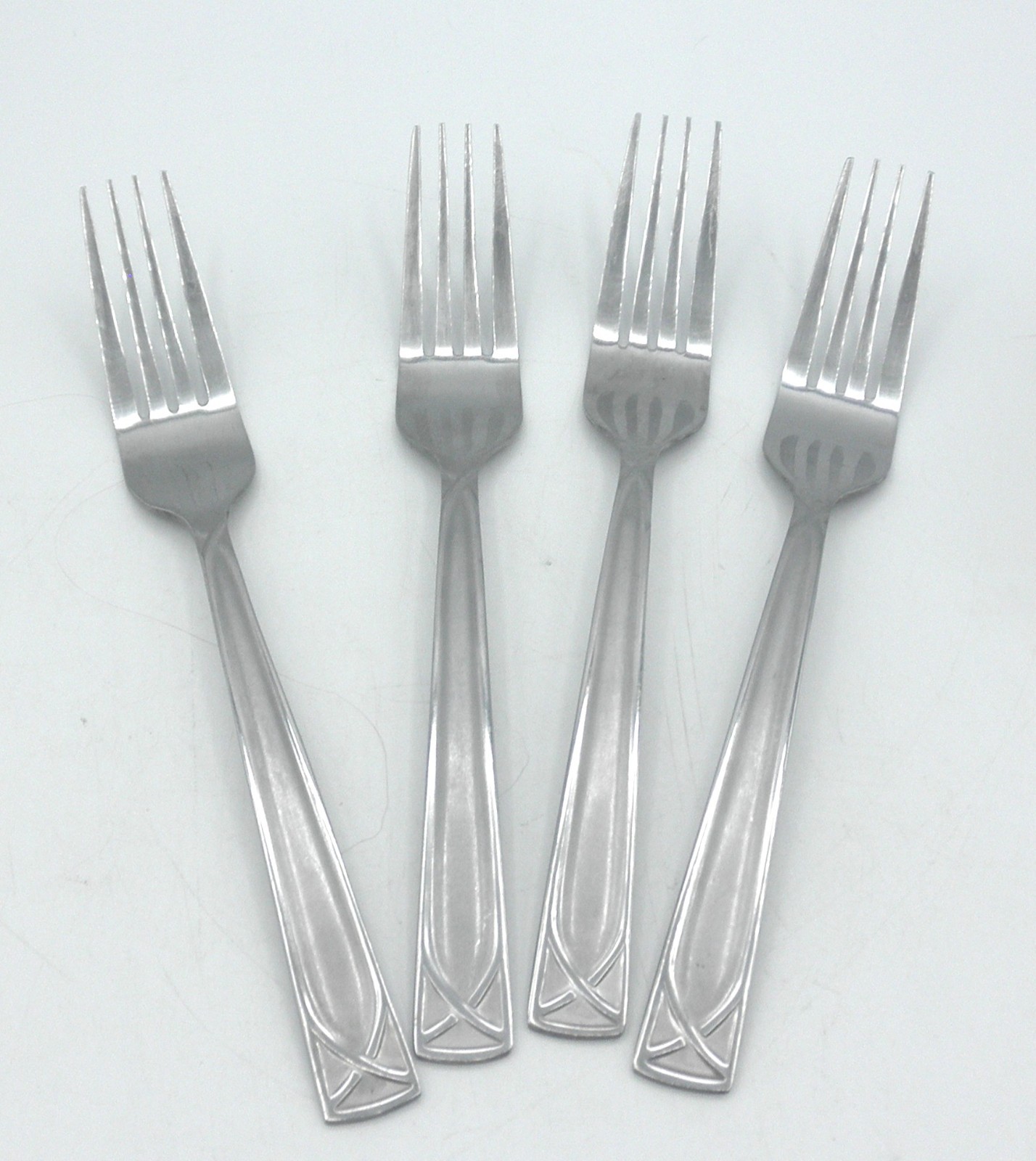 Crossroad Sand Stainless by Cambridge 7 7/8 Inch Forks Set of 4 Pattern CBSCRS