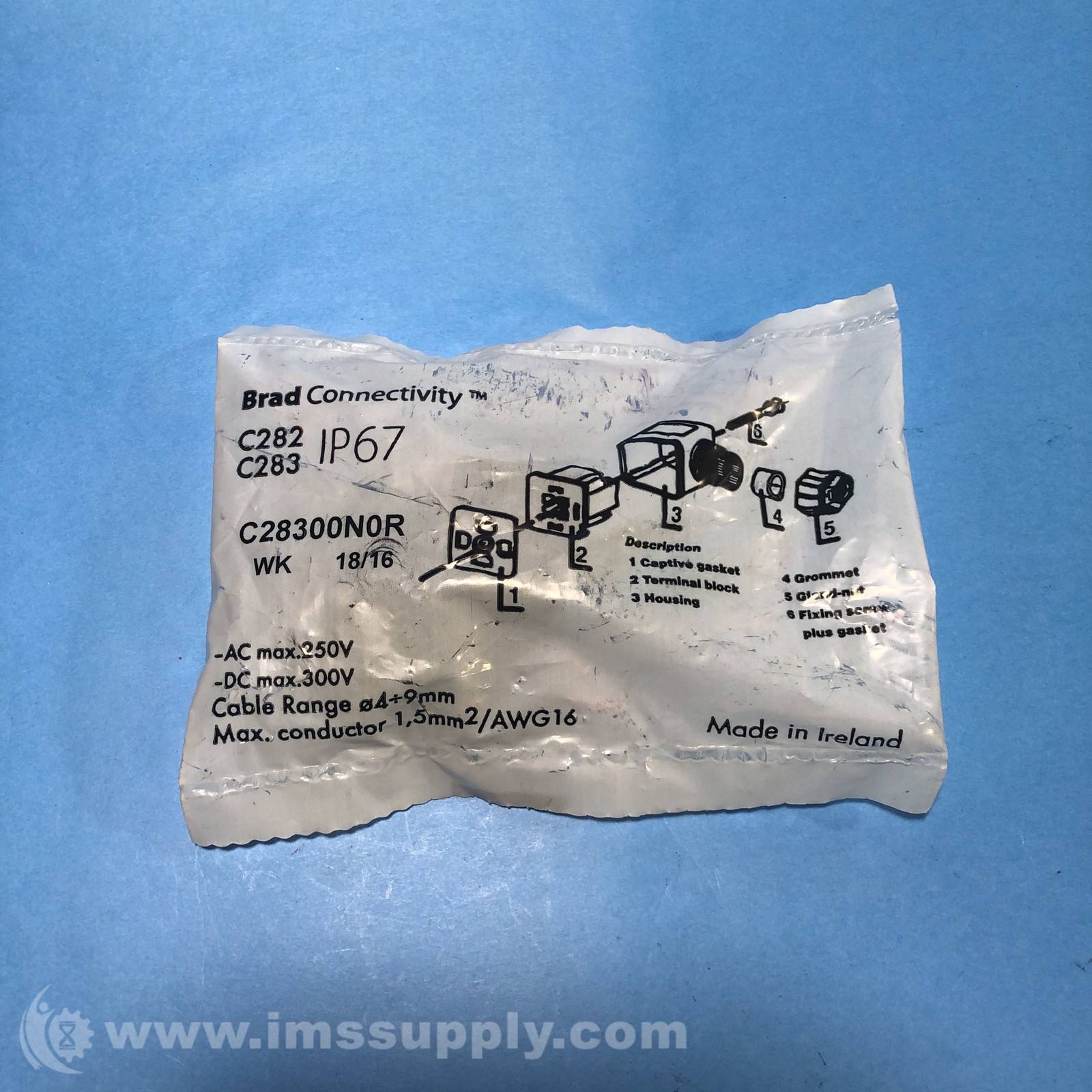 Molex C28300N0R Circular DIN Connector FNFP