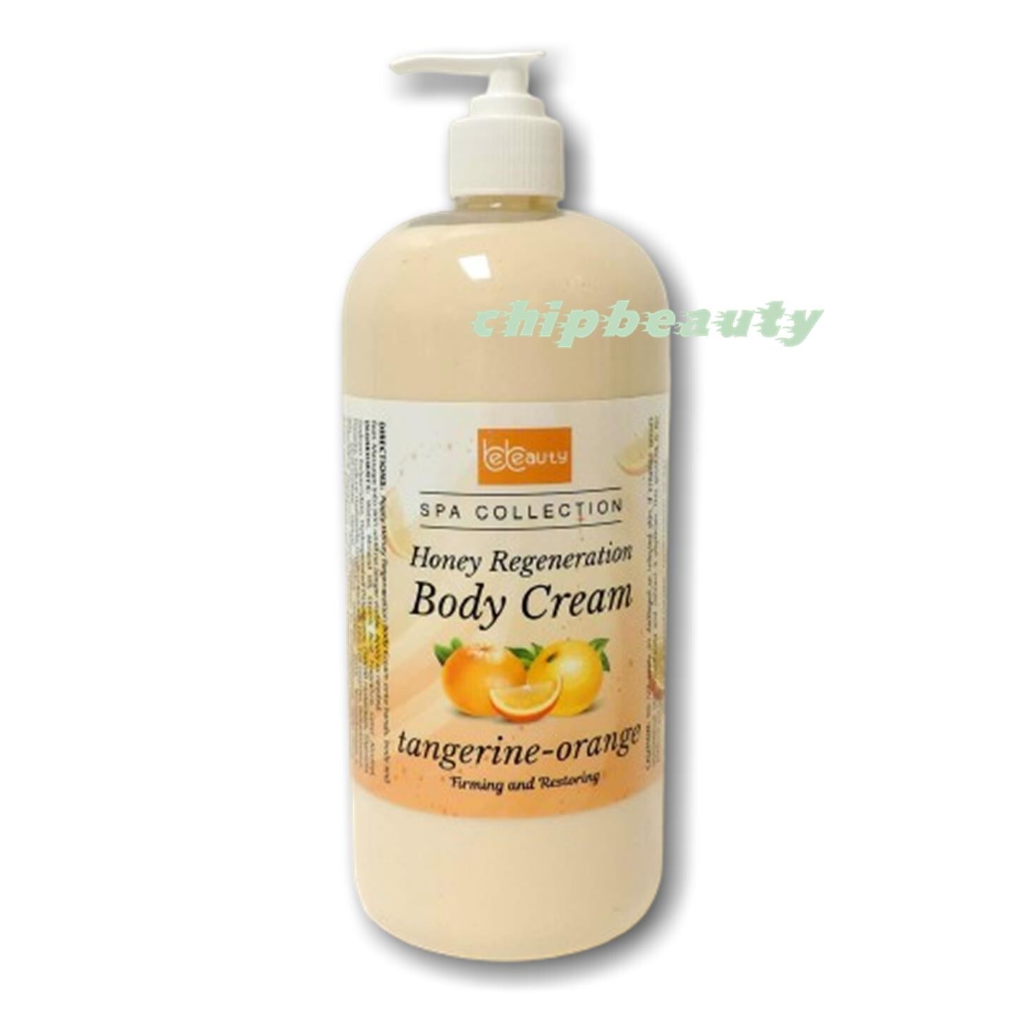 Lotion Body Cream 32oz Extra Soft Smooth Mani-Pedi Spa Scent Tangerine-Orange