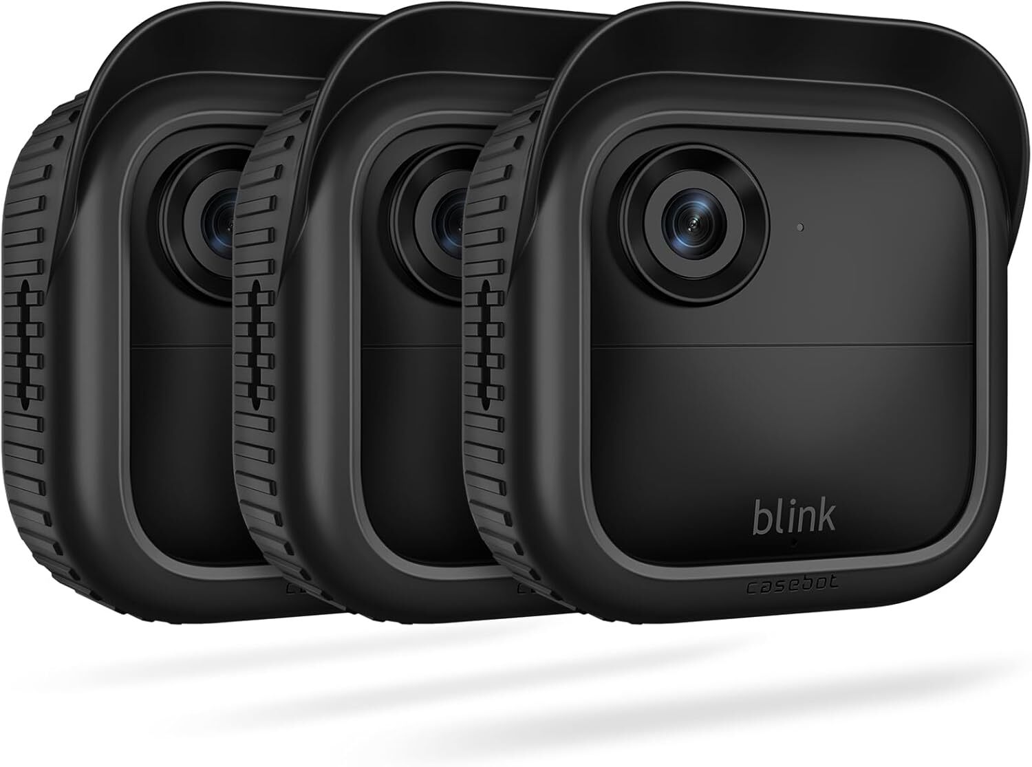 3 Pack Silicone Case for Blink Outdoor 4 (4th Gen) Camera Protective Skin Cover