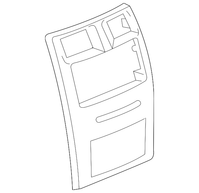 Genuine GM Center Bezel 25861331