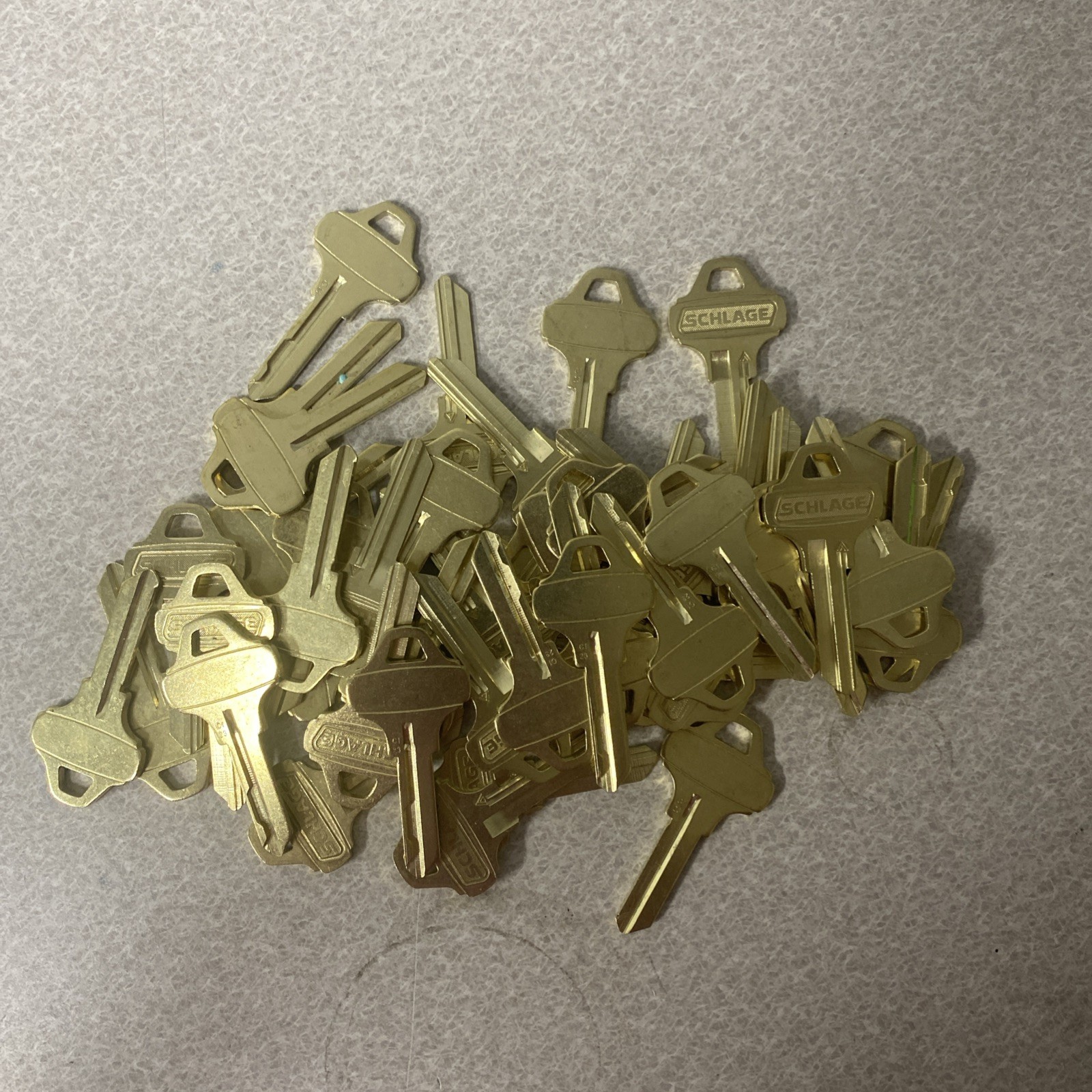 🔥48 New Uncut🔥brass Key Blank- 6 Pin SC4 Key