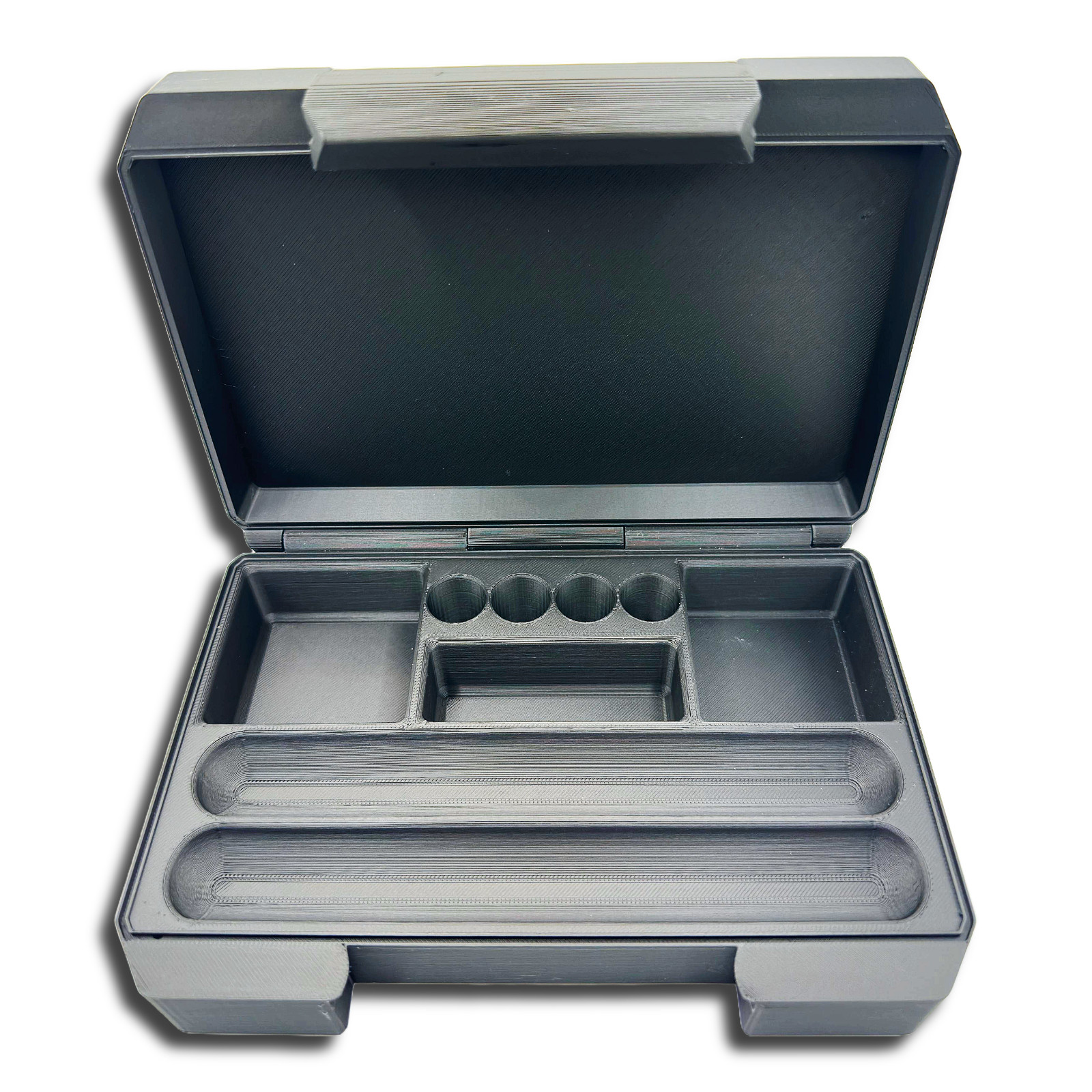 2-Pen Storage Case with Vial & Needle Compartments – GLP-1 / Insulin Organizer