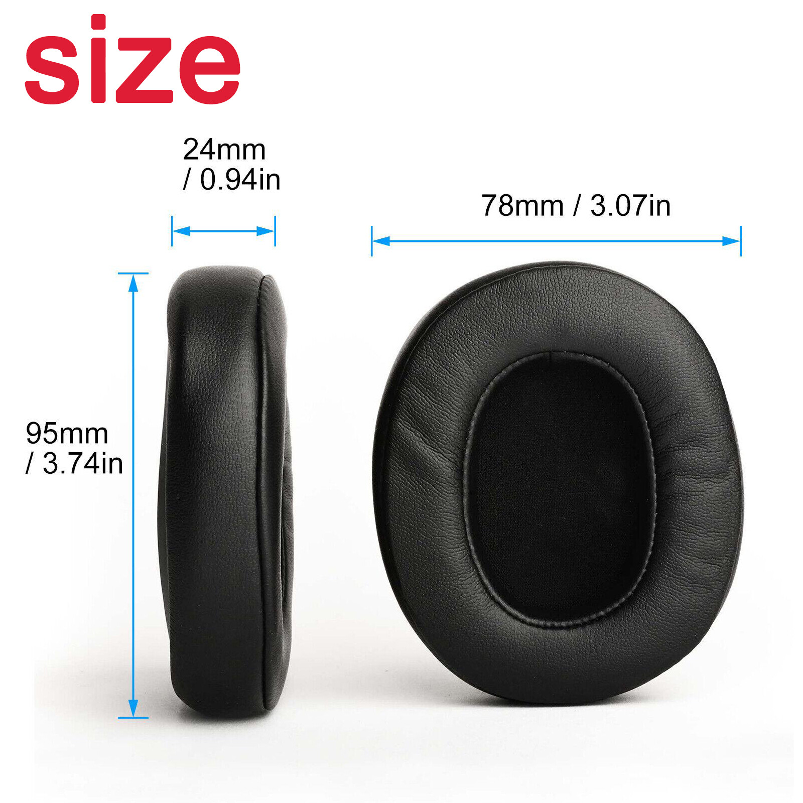 Replacement Ear Pads Cushions Covers For Skullcandy Crusher 3.0 Wireless Hesh 3