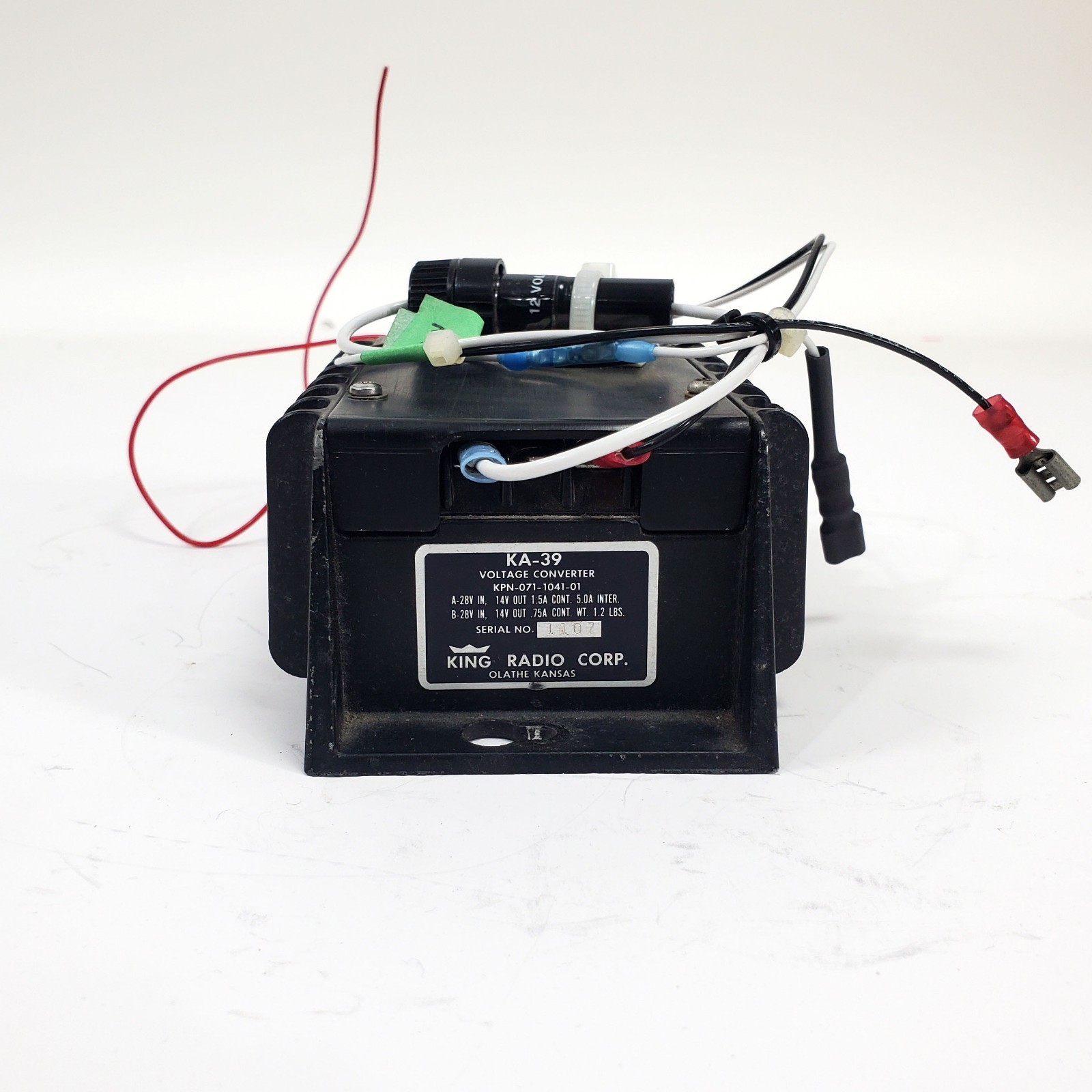 KING KA-39 VOLTAGE CONVERTER P/N 071-1041-01 - REMOVED WORKING