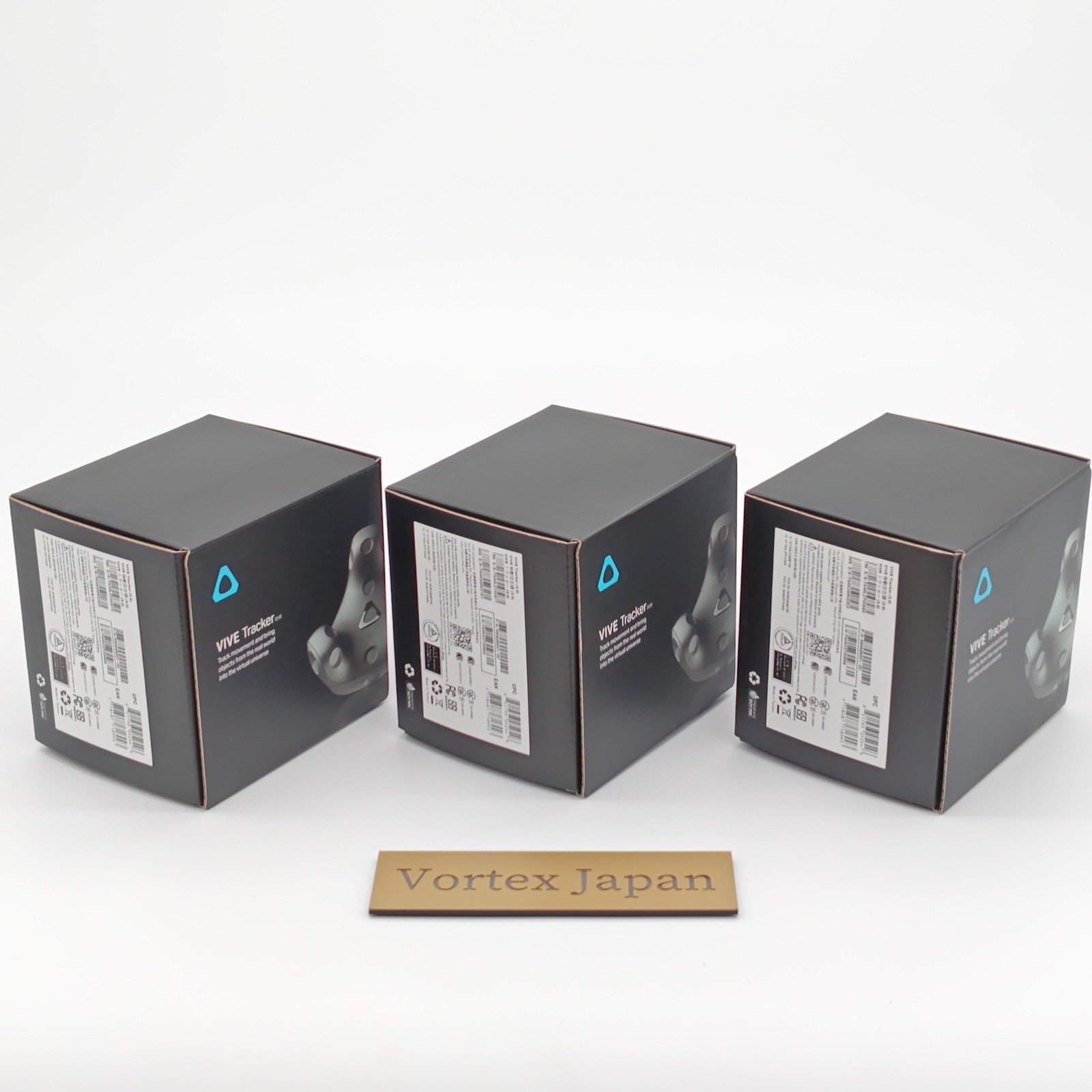 HTC VIVE Tracker 3.0 2021 Model x3 Set USB Cable Operation confirmed Near Mint