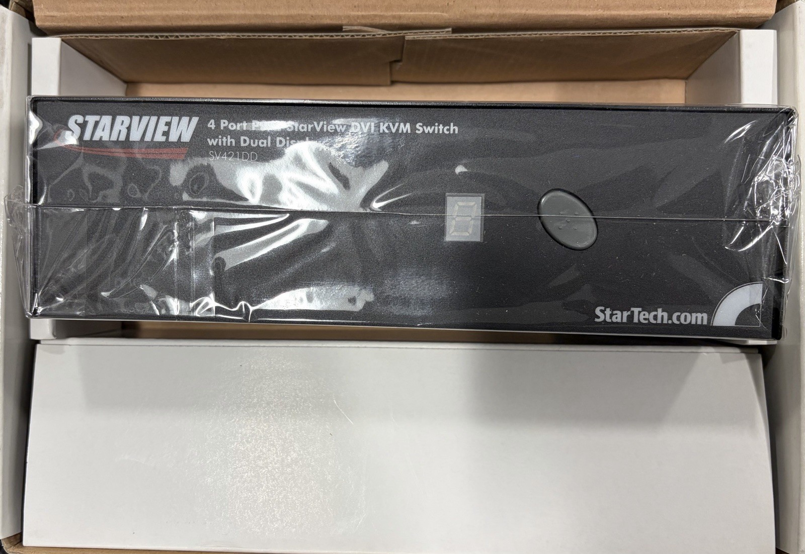 4 Port StarTech StarView KVM Dual Display Switch SV221DD/SV421DD PS/2 New
