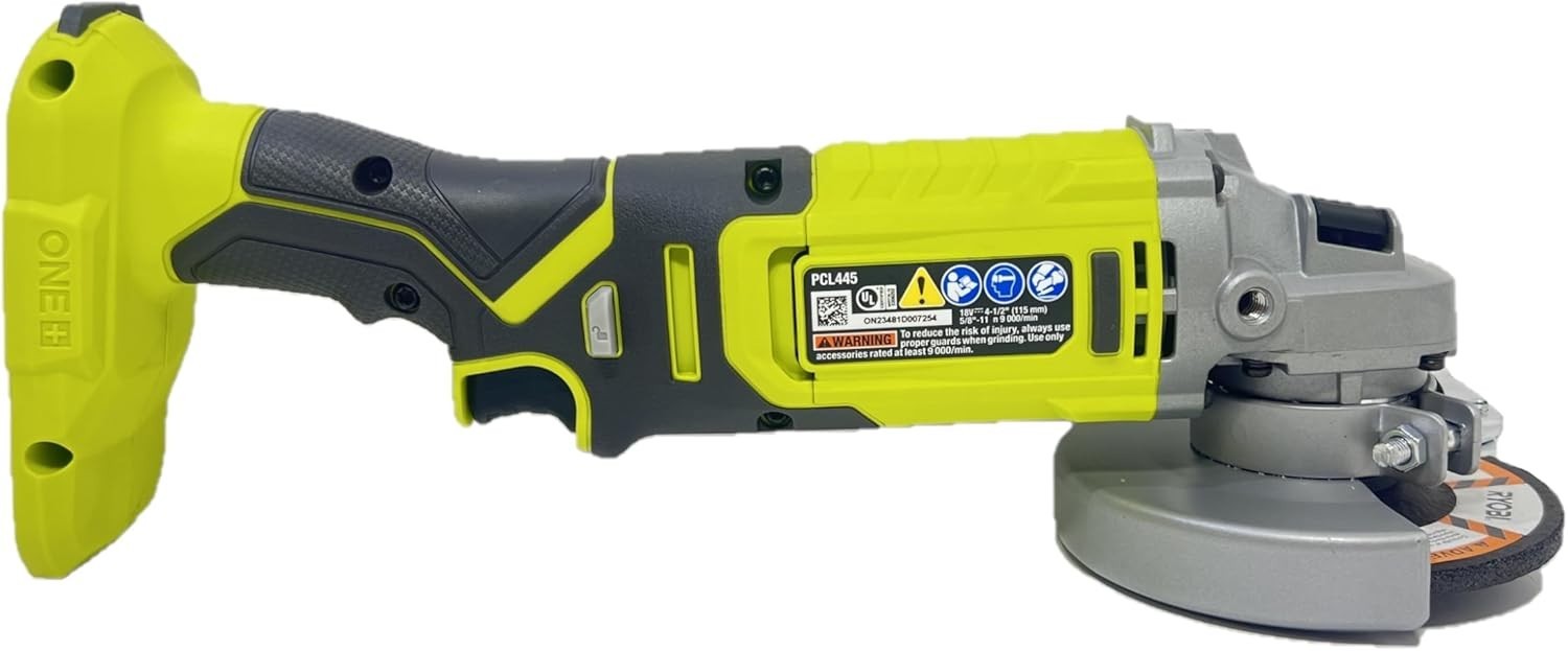 ONE+ 18V Cordless 4-1/2 in. Angle Grinder Tool Only