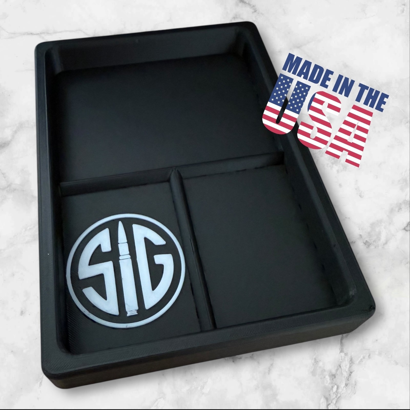 Small Parts Maintenance EDC Dump Tray Handgun Black Cleaning & Repair Sig Sauer