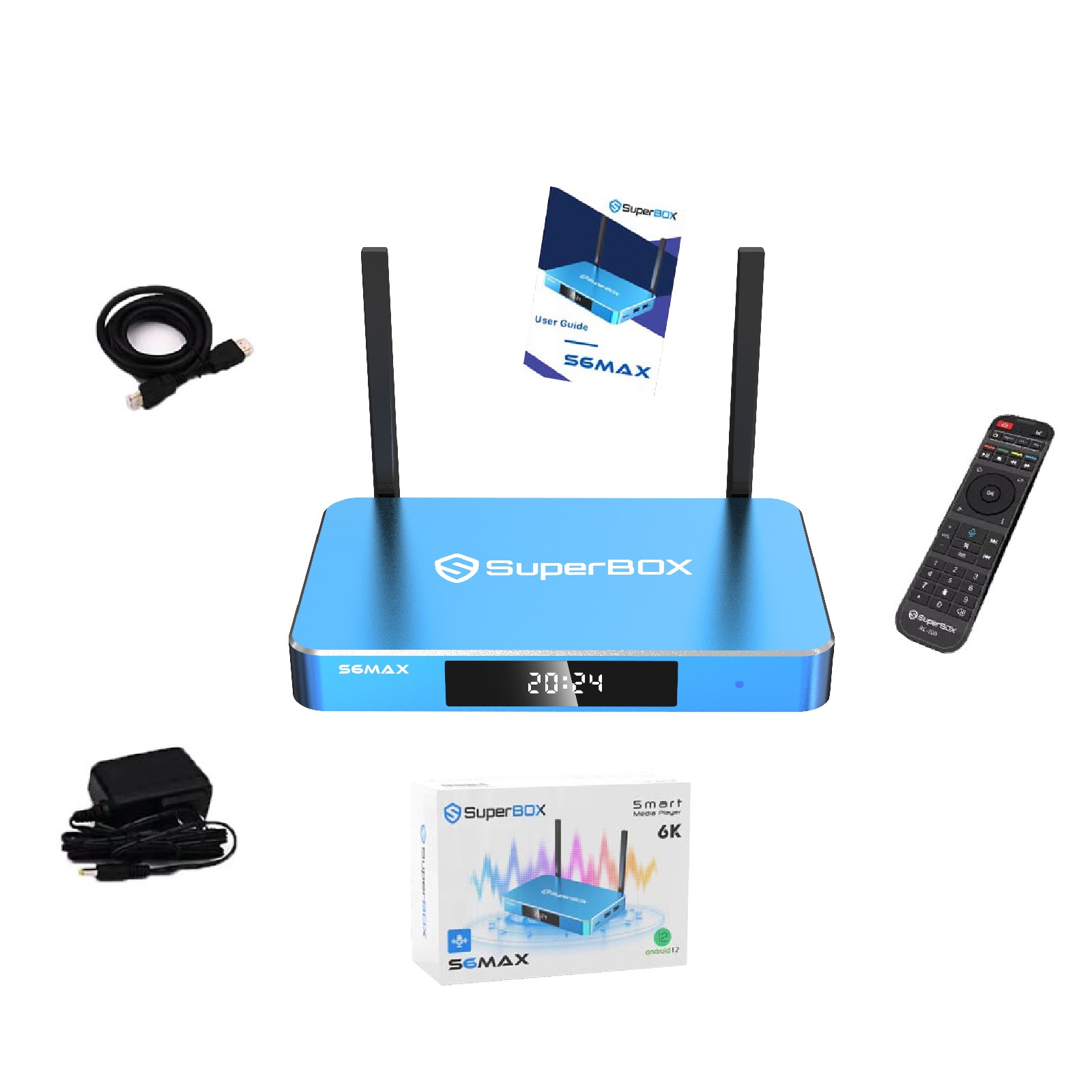 SuperBox S6 Max 24/7 Support Authorized Distributor Same Day Shipping Send Gift
