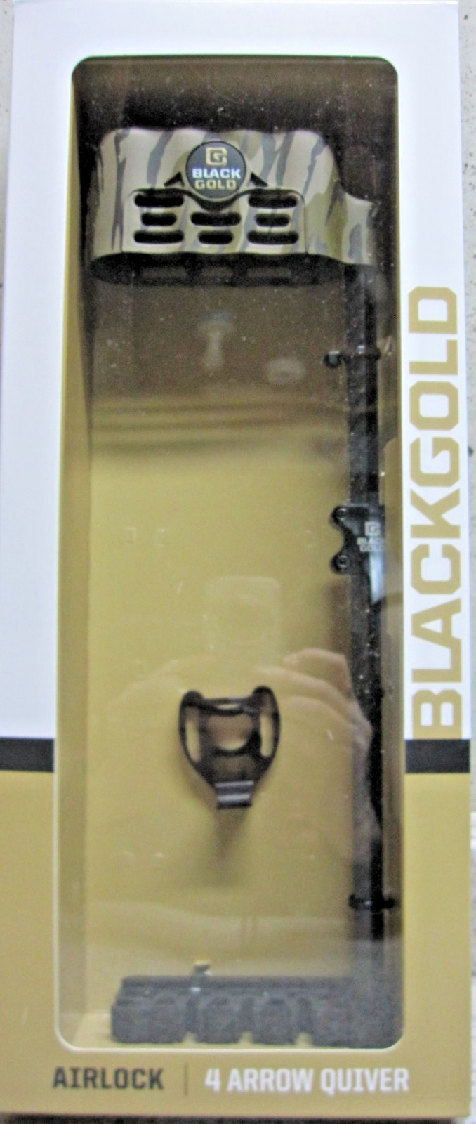 Tight Spot AIR LOCK Quiver 4 Arrow Mossy Oak Bottomland- Right-Handed-New