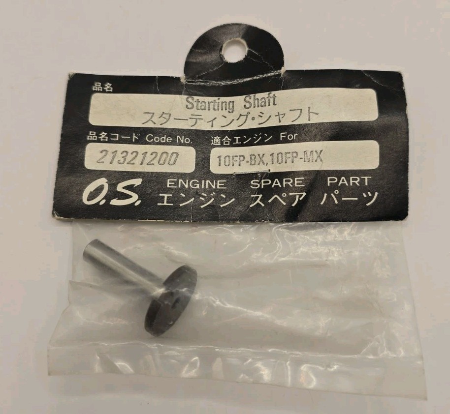 O.S. Starting Shaft 10FP-BX 10FP-MX CZ-RX 12ZX .10 .12 Pull Start Nitro Engine