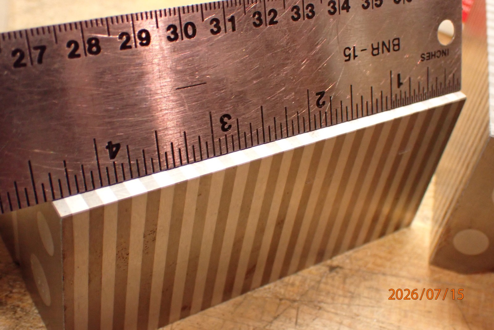 2, FISHER MACHINE MAGNETIC TRANSFER LONG V-BLOCKS FOR SURFACE GRINDING