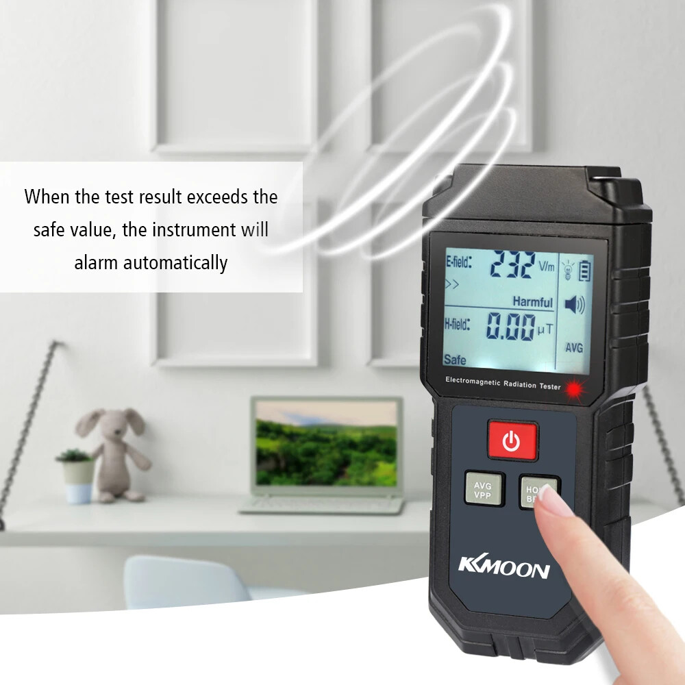 Electromagnetic Magnetic Field Dosimeter EMF Meter Nuclear Radiation Detector