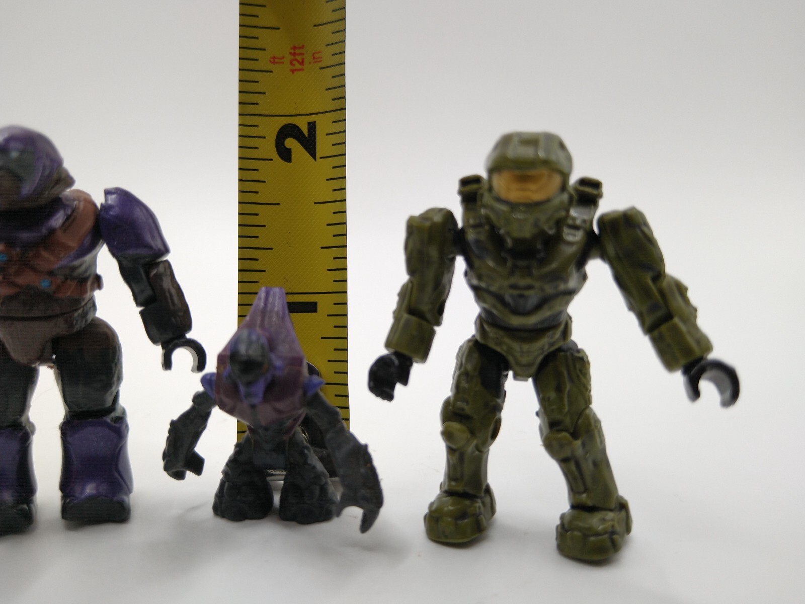 Mega Bloks Construx Halo Marine Purple Brute Covent Purple Grunt Mini Figures