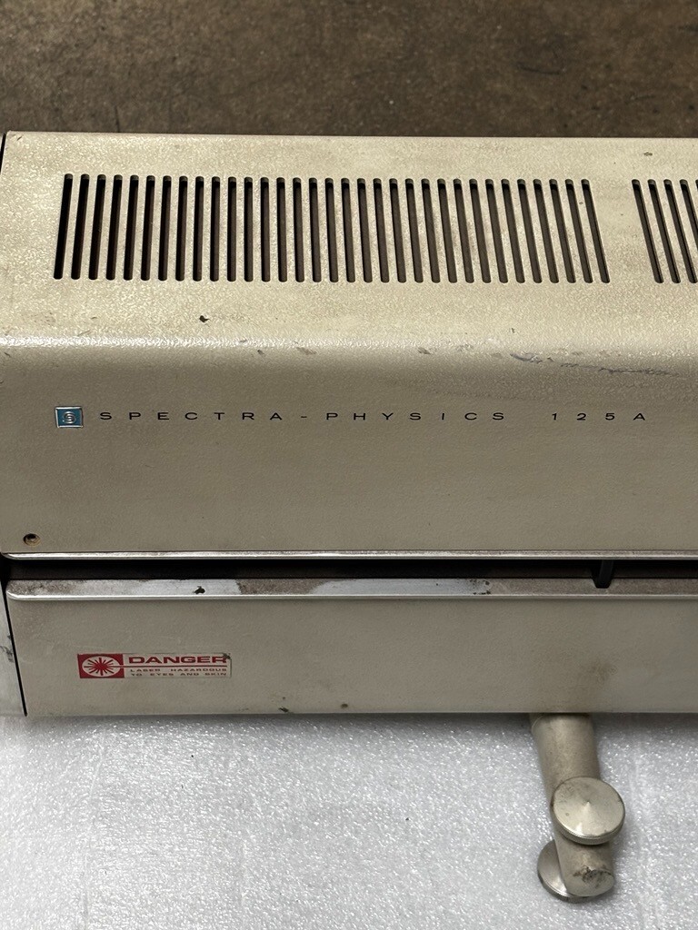 spectra physics laser model 125
