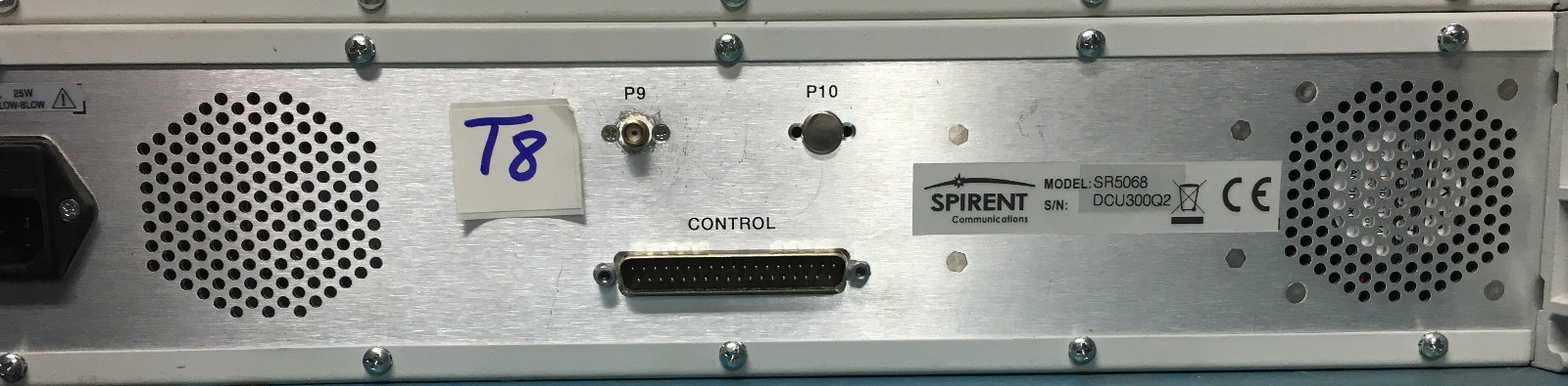 Spirent SR5068 Test Configuration Unit
