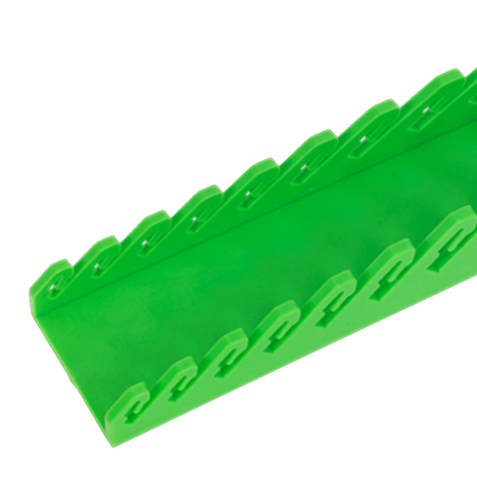 Sealey Spanner Rack Capacity 10 Stubby Spanners Hi-Vis Green